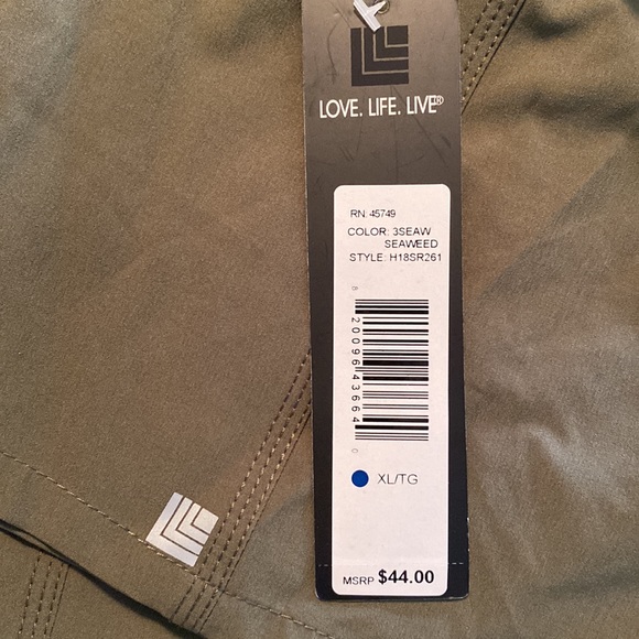 Olive Green Sport Skort Shorts Skirt - size XL - Picture 4 of 5